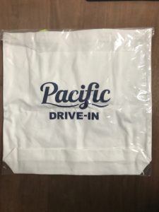 【トートバック】パシフィックドライブイン（Pacific DRIVE-IN） スヌーピーイラスト入り